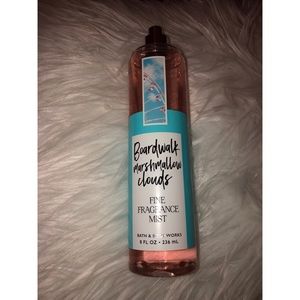 Boardwalk marshmallow clouds fragrance mist